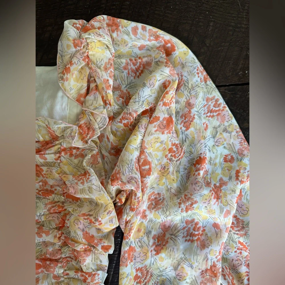 Free People Floral Mabel Blouse - Picture 4 of 9